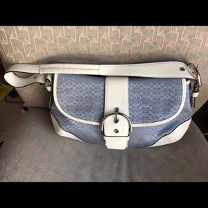 Coach mini signature Soho hobo bag